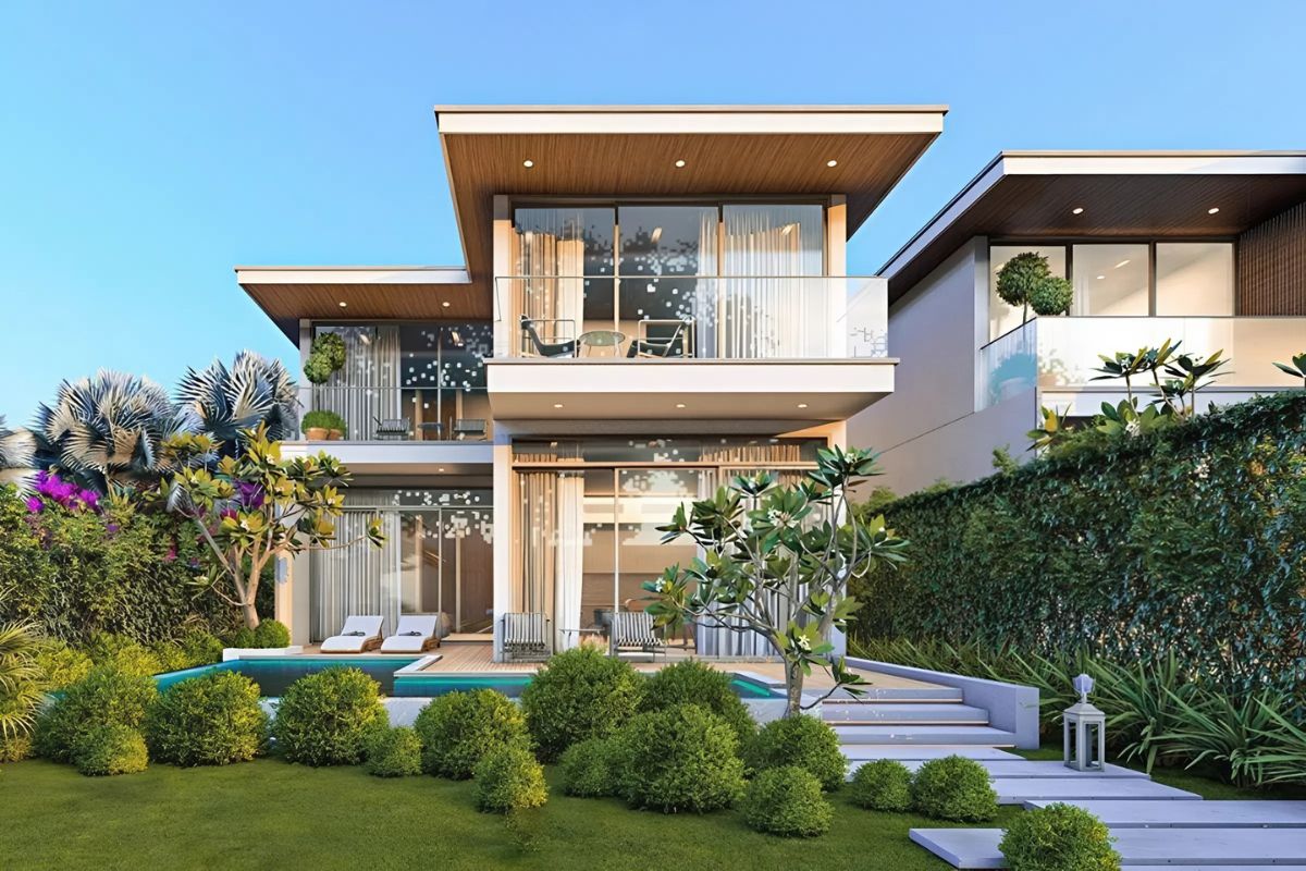 Biệt thự nhà vườn phong cách hiện đại ( Ảnh: Sưu tầm )