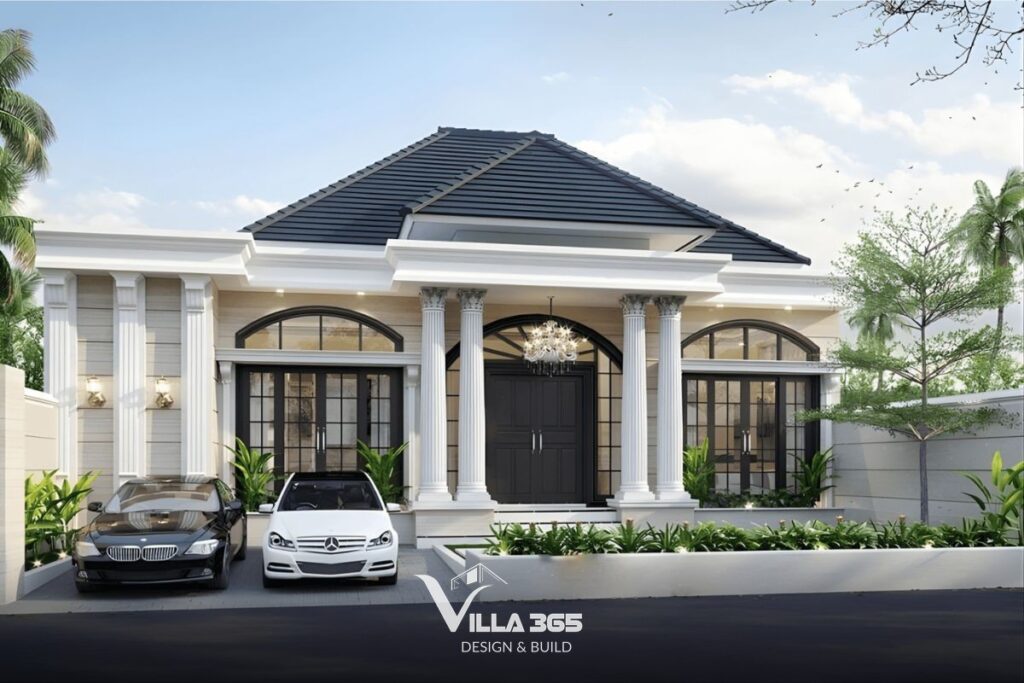 Biệt thự tân cổ điển 1 tầng 03