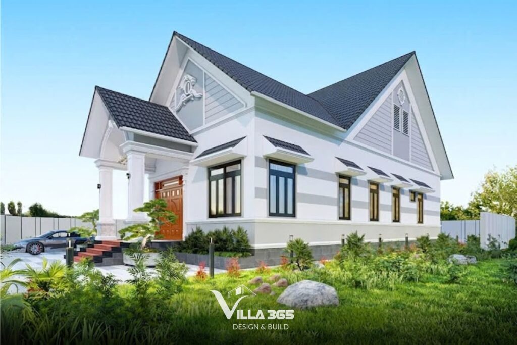 Biệt thự tân cổ điển 1 tầng 04