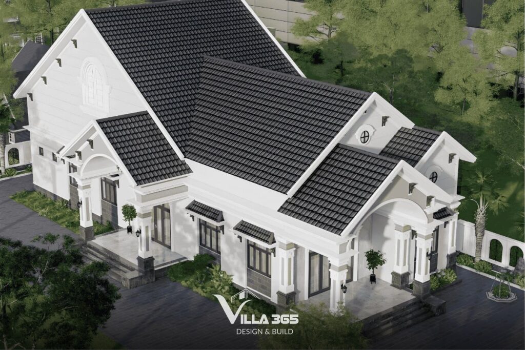 Biệt thự tân cổ điển 1 tầng 10