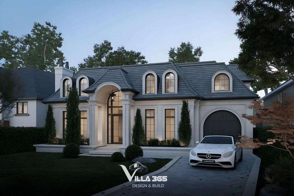 Biệt thự tân cổ điển 1 tầng 11