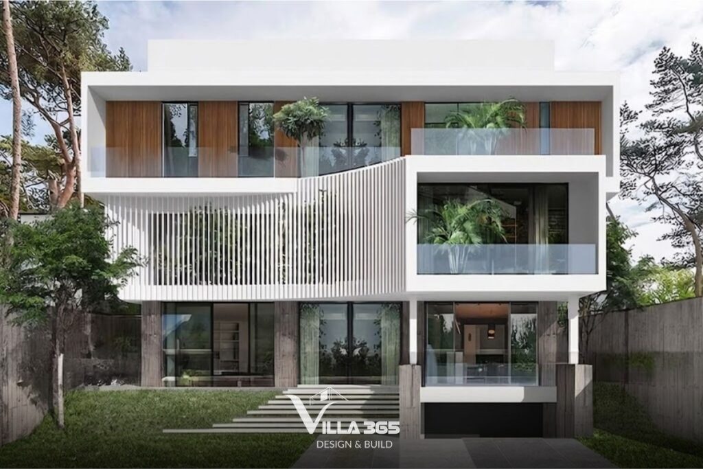 Mẫu biệt thự 3 tầng 02