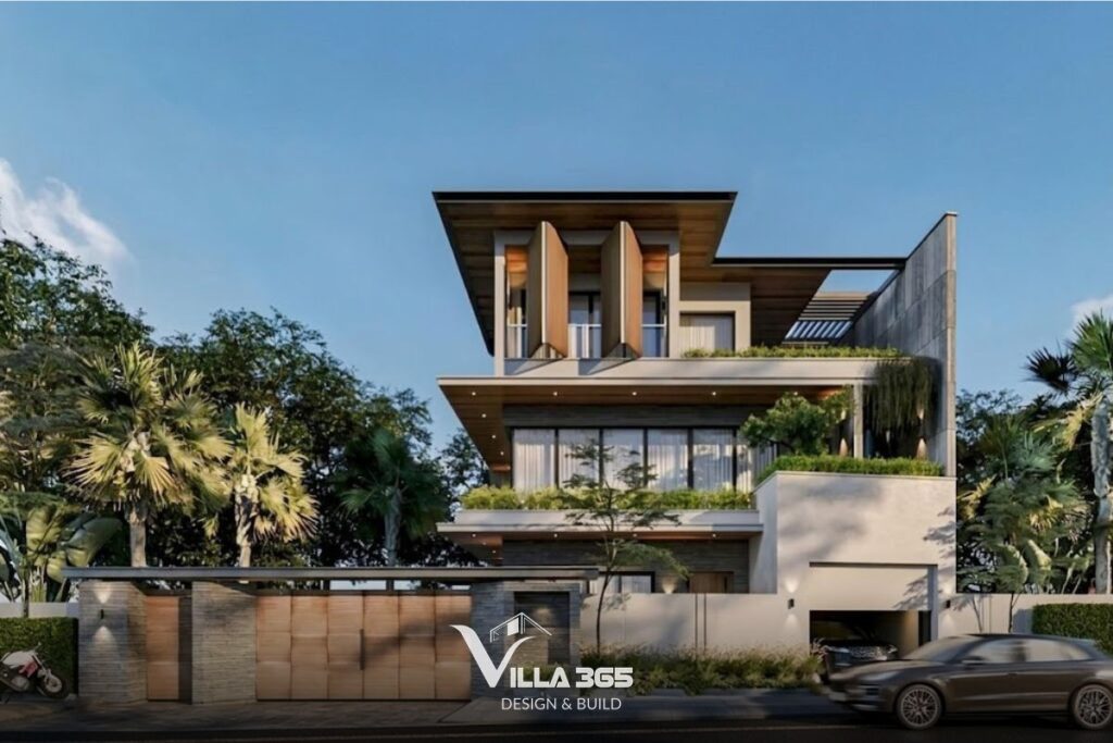 Mẫu biệt thự 3 tầng 03