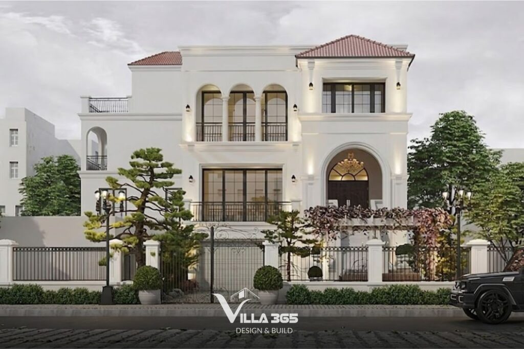 Mẫu biệt thự 3 tầng 10