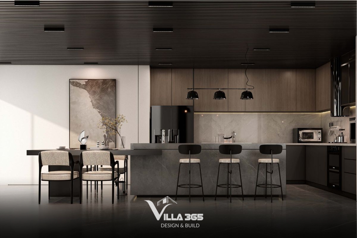 Số tầng, không gian phụ trợ và mức độ phân khu là ba yếu tố cấu trúc ảnh hưởng trực tiếp đến khối lượng thiết kế