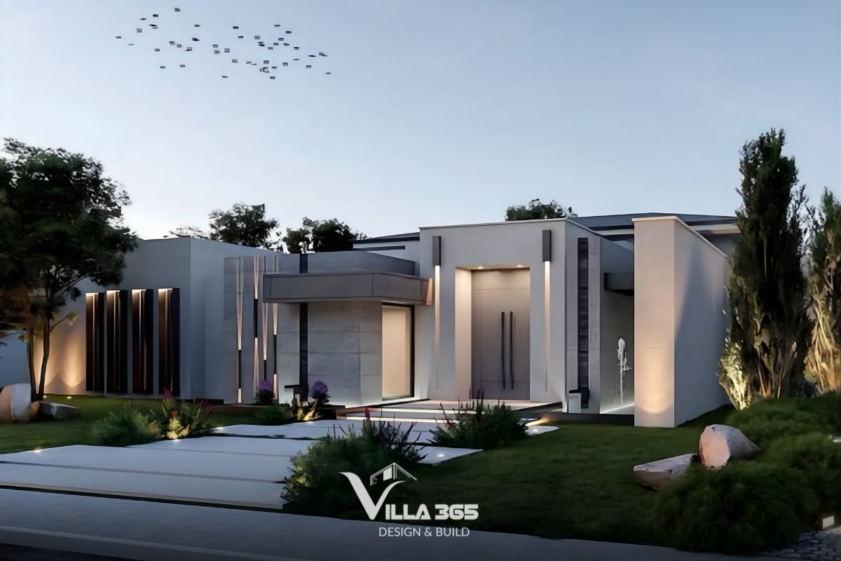 Vẻ đẹp của biệt thự hiện đại nằm ở sự tinh giản, tỷ lệ hoàn hảo, cách ánh sáng tương tác với không gian và sự hài hòa giữa các vật liệu