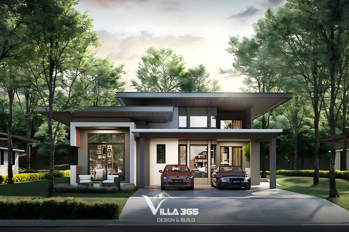 Phong cách biệt thự hiện đại