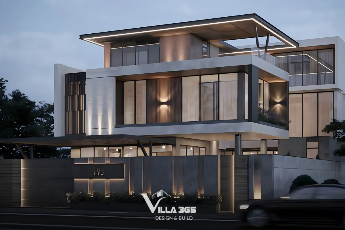 Biệt thự hiện đại tạo không gian mở, linh hoạt, ưu tiên ánh sáng - thông gió tự nhiên, dễ tích hợp công nghệ