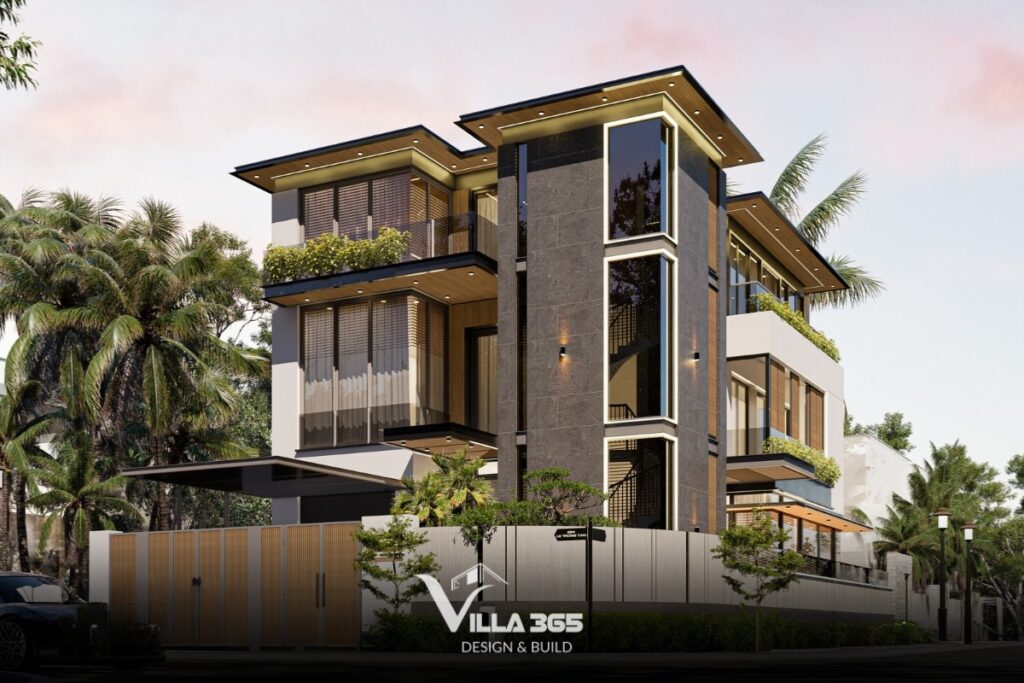 biệt thự hiện đại layered villa