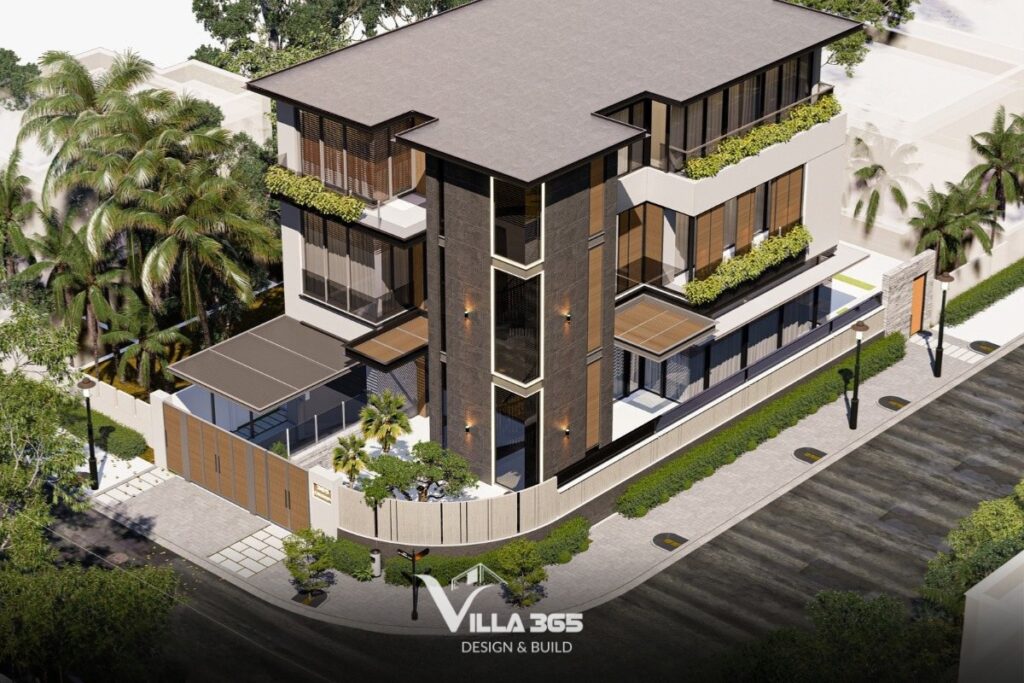 biệt thự hiện đại layered villa