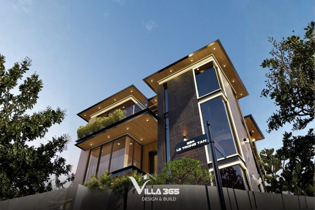 biệt thự hiện đại layered villa