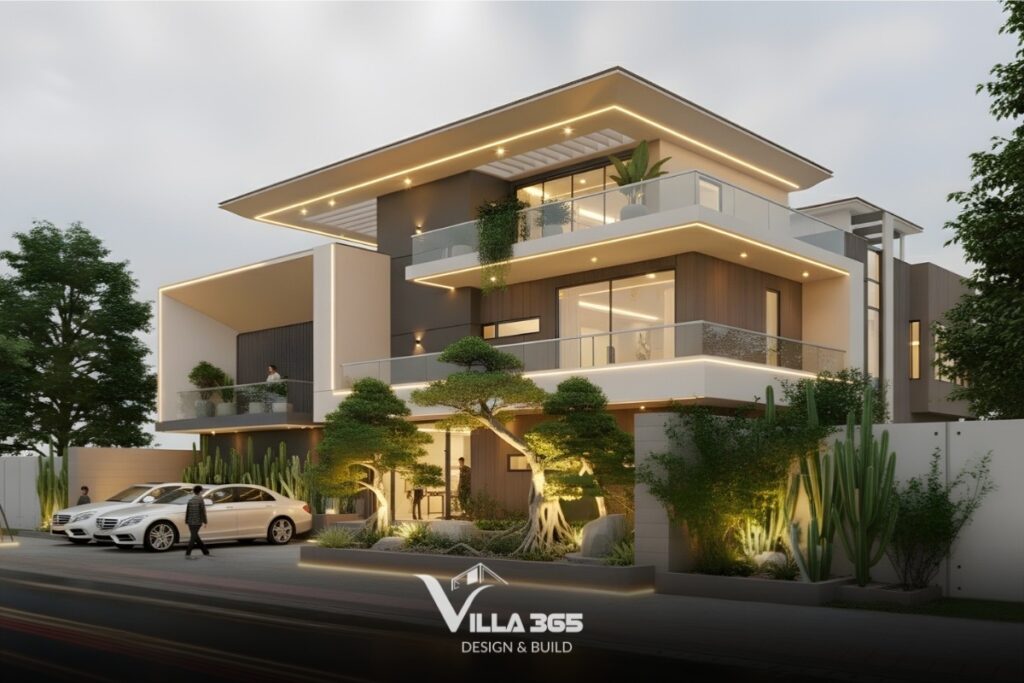biệt thự hiện đại pearl villa