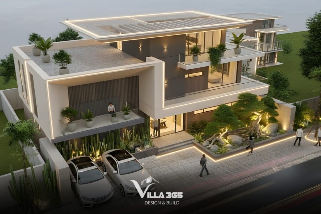 biệt thự hiện đại pearl villa