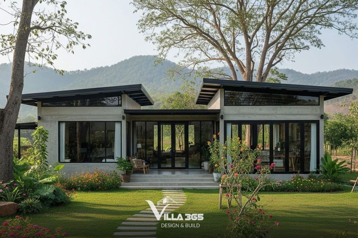 Biệt thự nhiệt đới đề cao không gian mở, kết nối thiên nhiên, tận dụng gió trời và ánh sáng tự nhiên