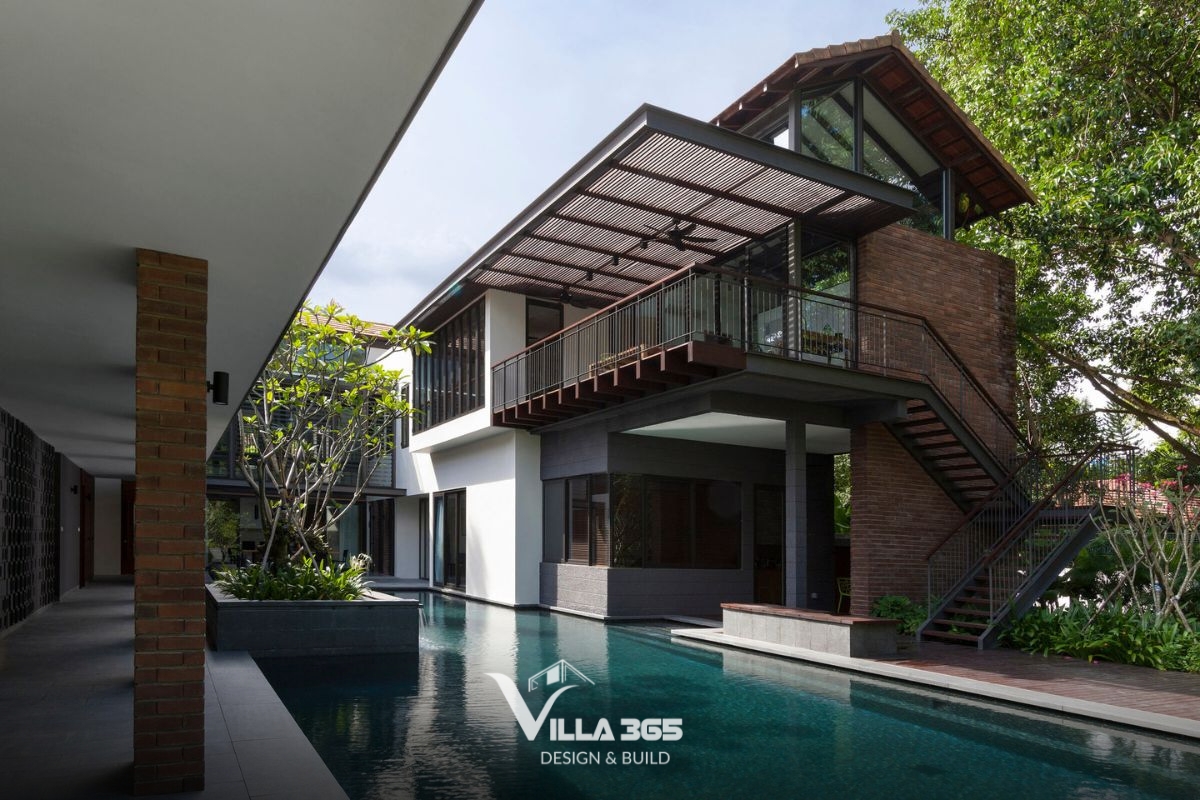 Biệt thự phong cách Tropical phù hợp với những gia chủ trân trọng thiên nhiên và mong muốn thiên nhiên hiện diện trong sinh hoạt hằng ngày