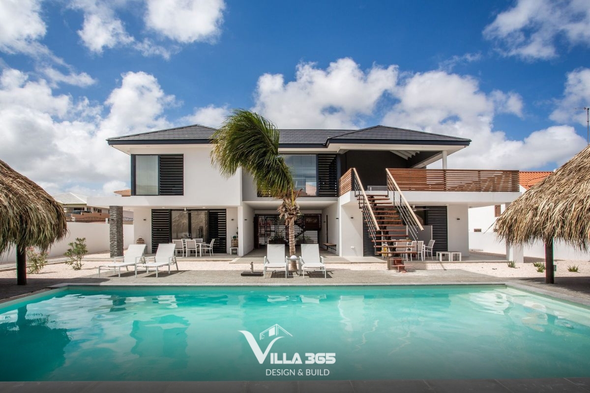 Biệt thự phong cách Tropical tái hiện tinh thần nghỉ dưỡng giữa đời sống thường nhật, mang đến cảm giác thư thái, gần gũi thiên nhiên