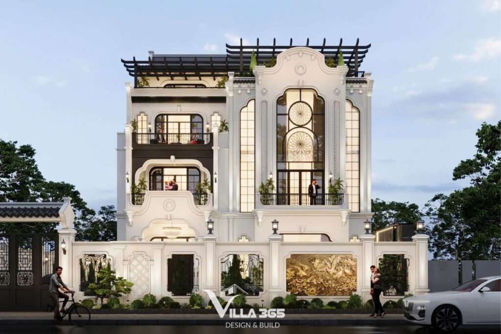 Mẫu biệt thự indochine