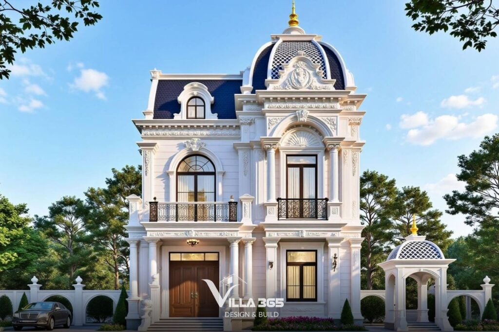 Mẫu biệt thự cổ điển 02