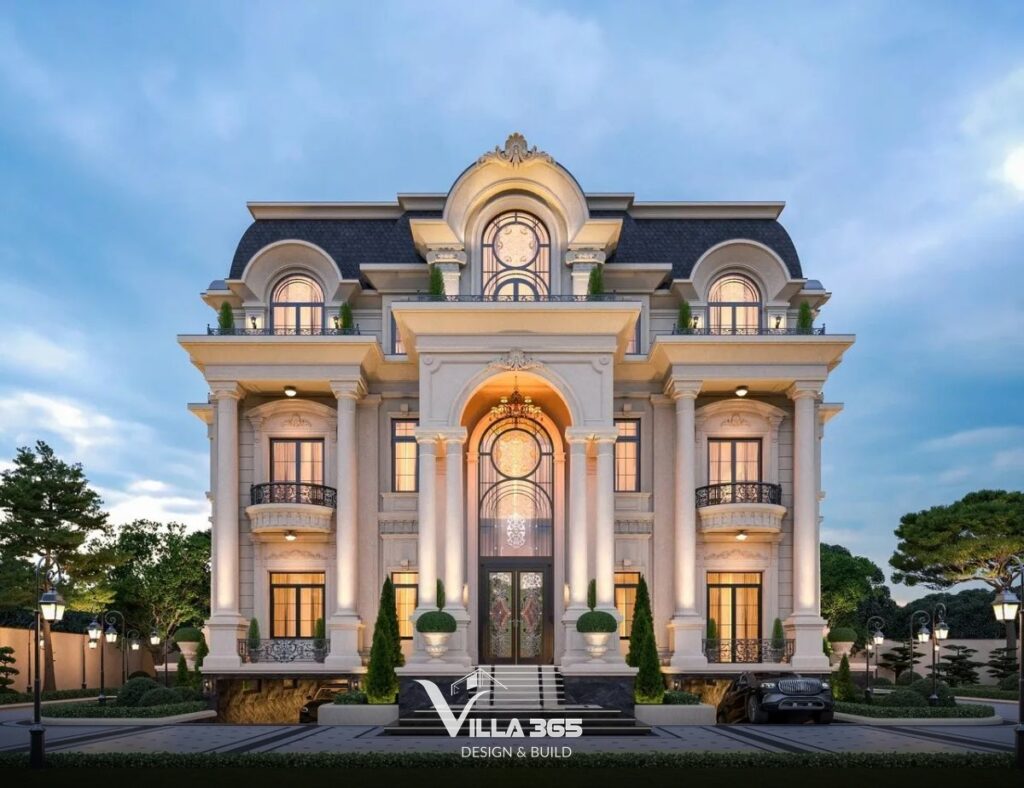 Mẫu biệt thự cổ điển 03