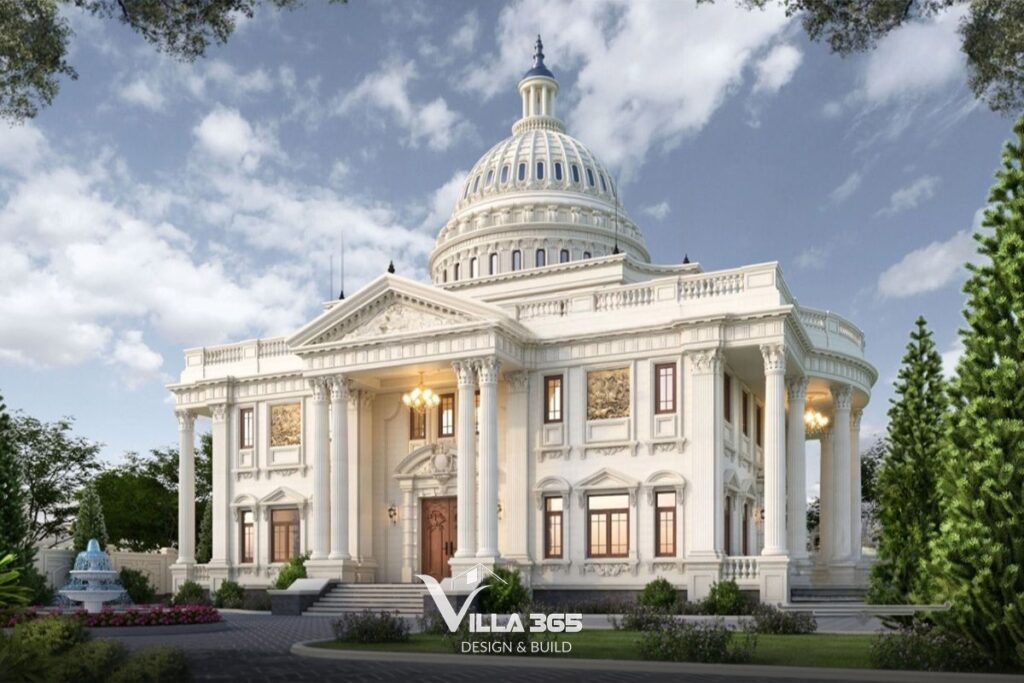 Mẫu biệt thự cổ điển 04