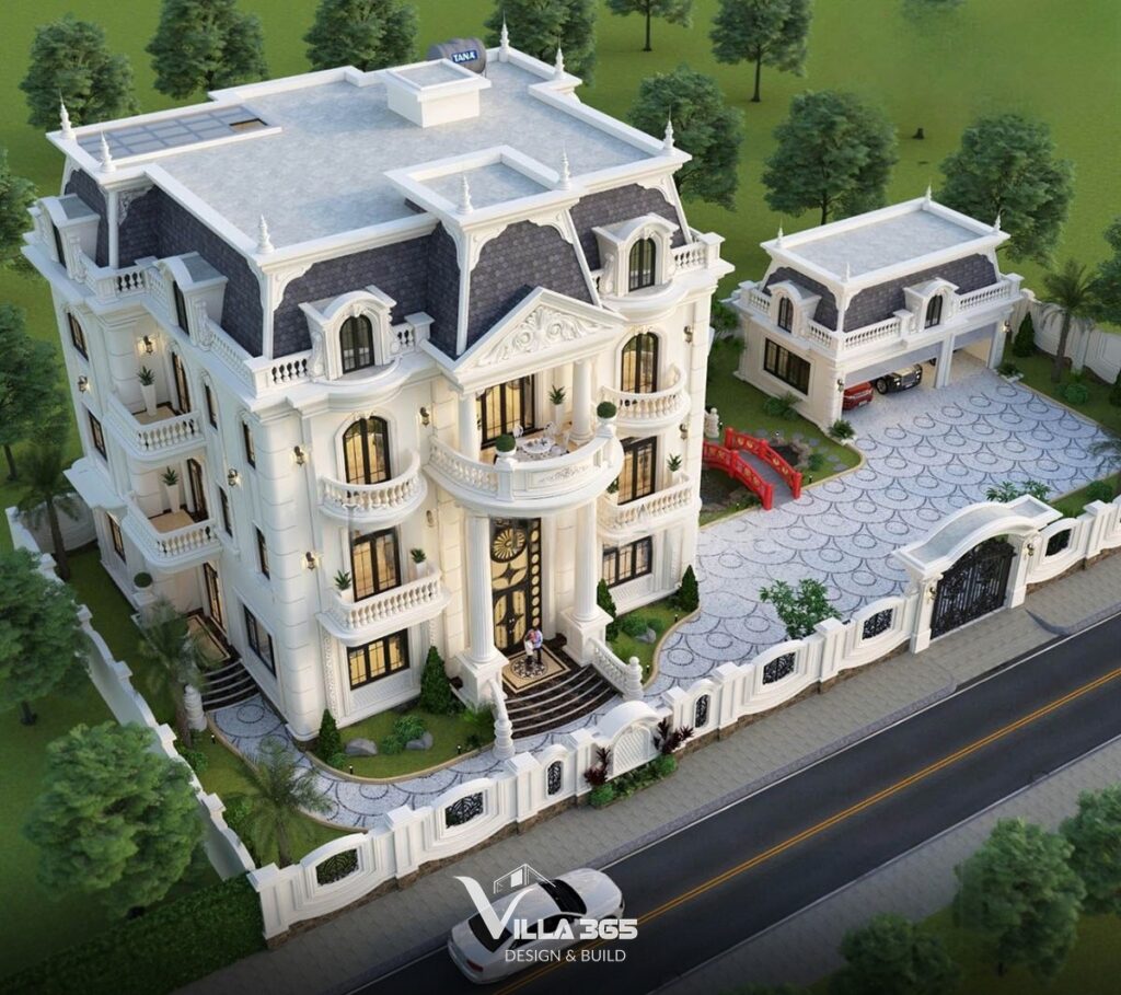Mẫu biệt thự cổ điển 06