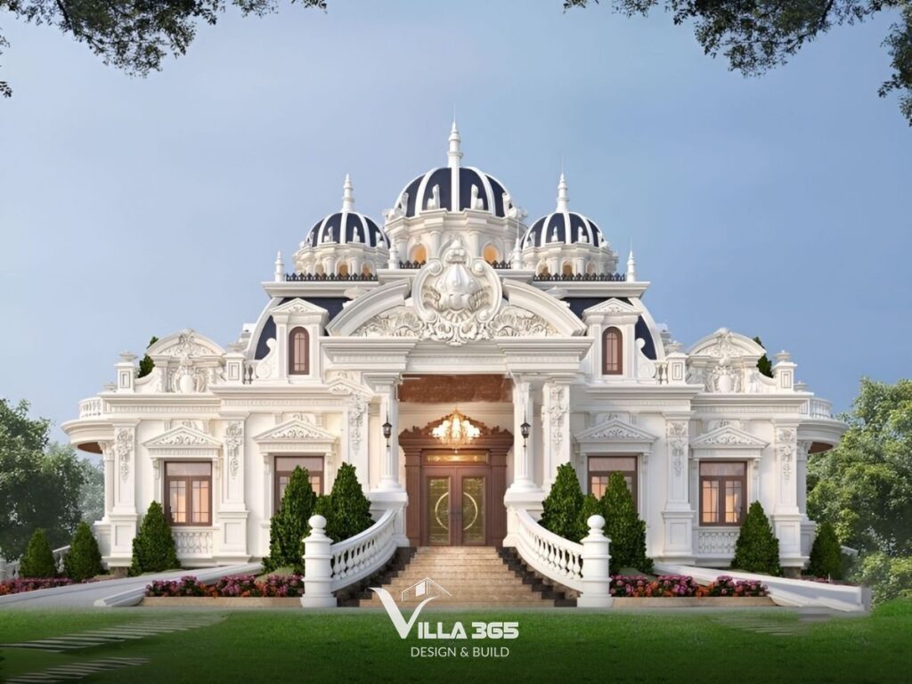 Mẫu biệt thự cổ điển 10