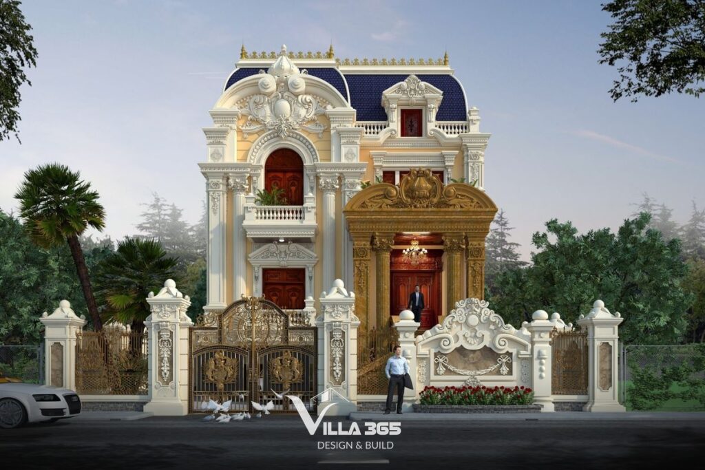 Mẫu biệt thự cổ điển 11