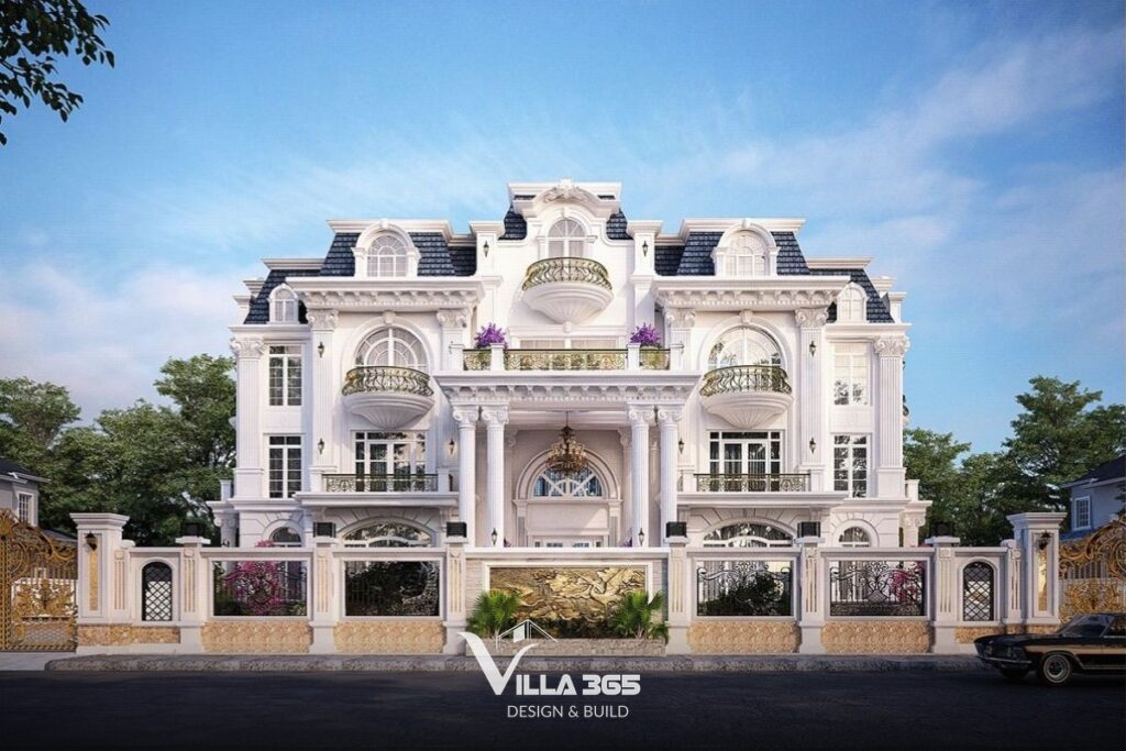 Mẫu biệt thự cổ điển 13
