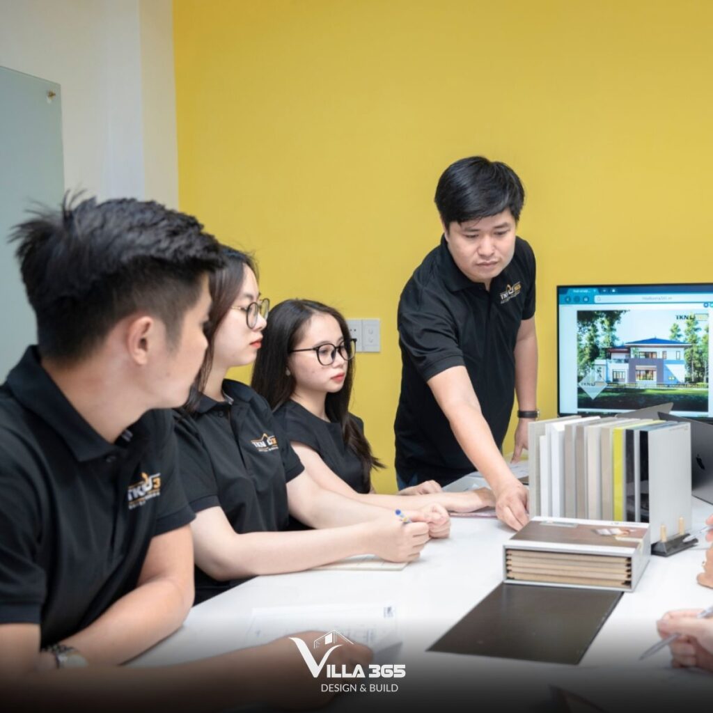 Thiết kế biệt thự cổ điển Pháp đòi hỏi quy trình làm việc bài bản, chuyên nghiệp, đảm bảo các chi tiết kiến trúc đạt độ chính xác cao