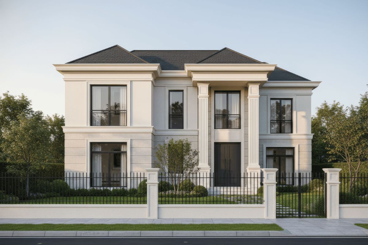 Các chi tiết hoa văn được tiết chế để công trình phù hợp hơn với thời đại (Ảnh: Sưu tầm)