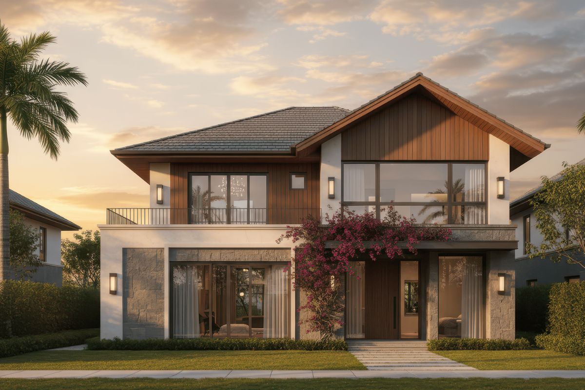 Ban công giúp tăng độ thông thoáng  (Ảnh: Sưu tầm)