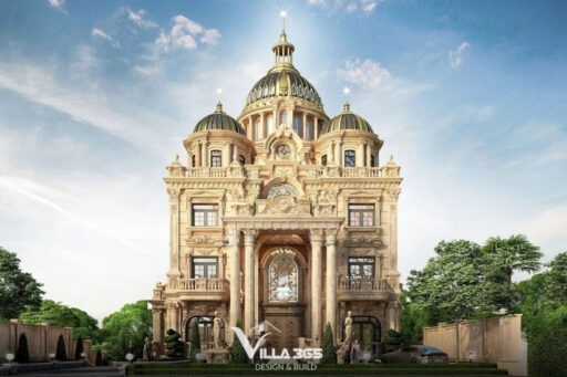 35+ Mẫu biệt thự 3 tầng cổ điển đẹp sang trọng kèm bản vẽ thực tế