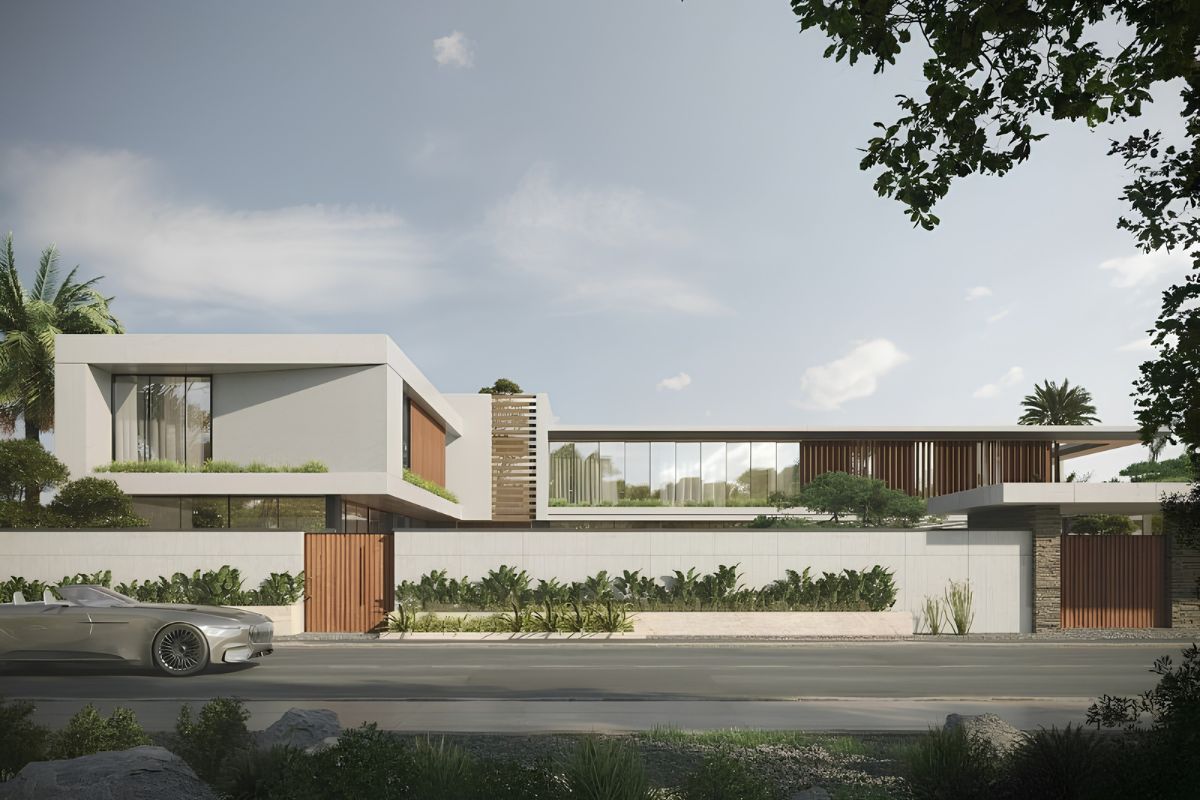 Khám phá ngay biệt thự 2 tầng chữ L hiện đại với giải pháp tối ưu công năng, phù hợp xu hướng sống tiện nghi 2026  (Ảnh: Sưu tầm)