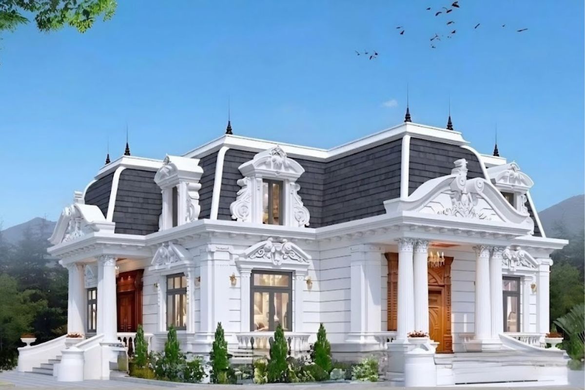 Biệt thự cổ điển châu Âu – chuẩn mực sống đẳng cấp dành cho gia chủ tinh hoa