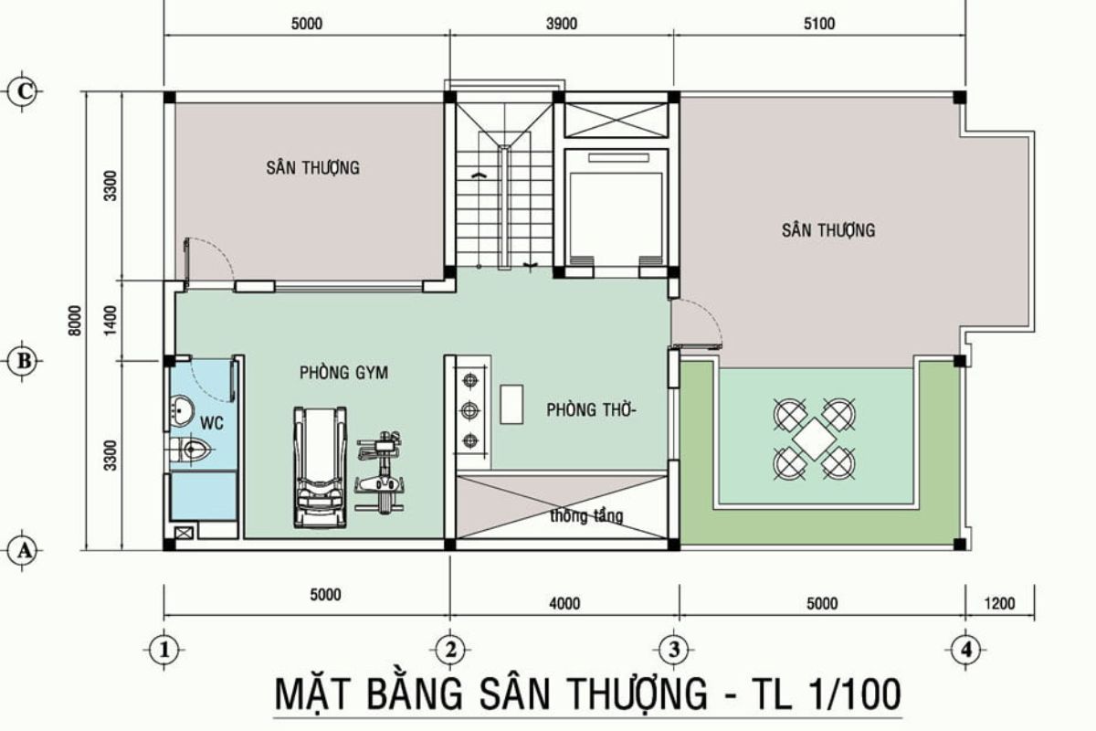 Không gian đa năng linh hoạt theo nhu cầu gia chủ  (Ảnh: Sưu tầm)
