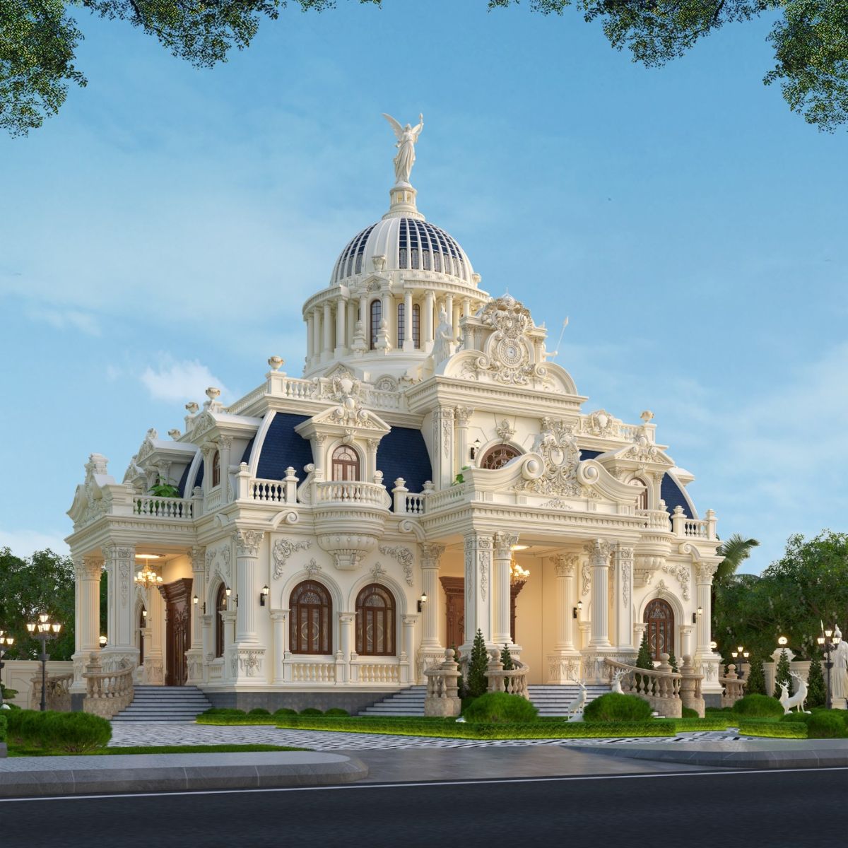 Nhiều gia chủ quan tâm tìm hiểu biệt thự cổ điển là gì và lý do phong cách này được giới thượng lưu ưa chuộng