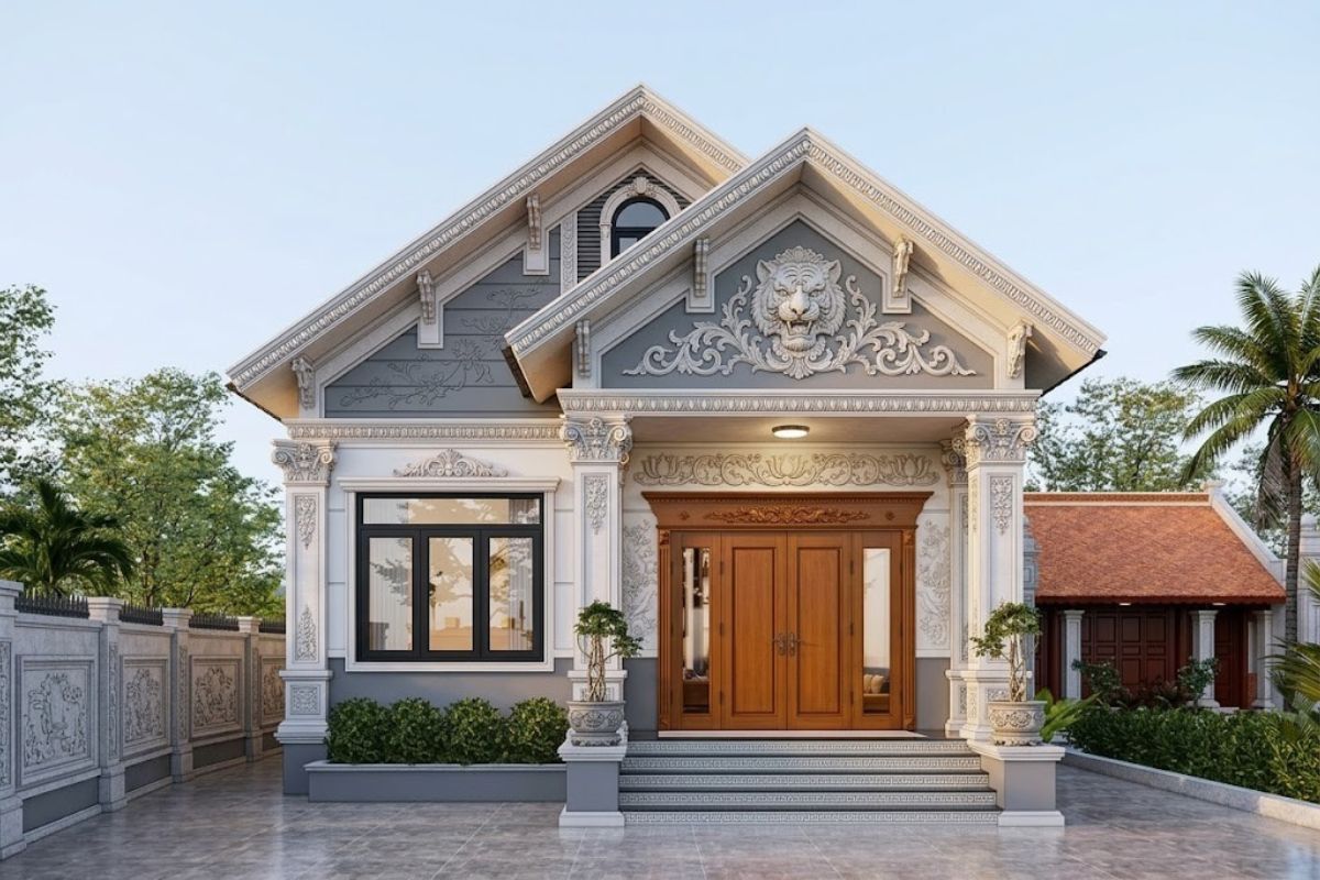 Thiết kế một tầng tiện nghi giúp kết nối trọn vẹn mọi khoảnh khắc gia đình (Ảnh: Sưu tầm)