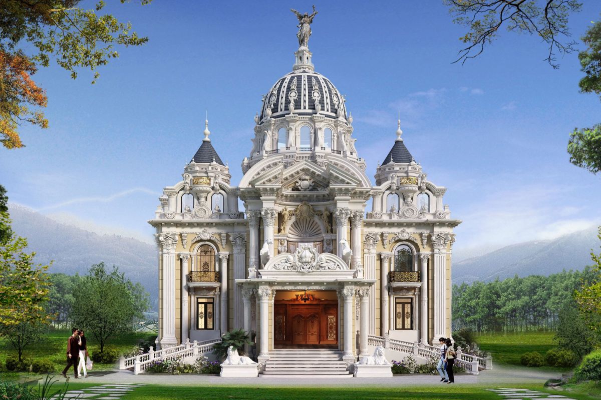 Sự phân tầng thông minh giúp biệt thự 2 tầng vừa tiện nghi sinh hoạt, vừa tối ưu trải nghiệm sống (Ảnh: Sưu tầm)