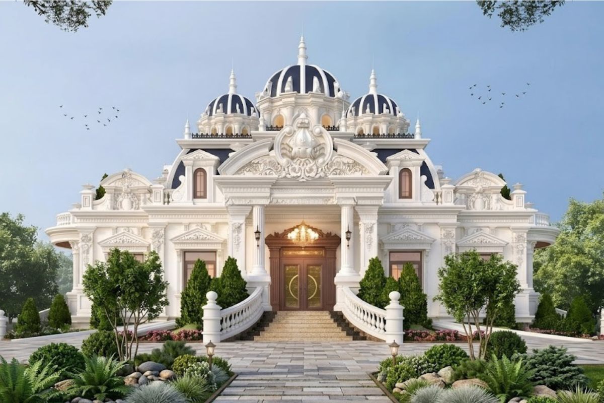 Biệt thự cổ điển nhà vườn phong cách Pháp gây ấn tượng với vẻ đẹp lãng mạn và thanh lịch vượt thời gian