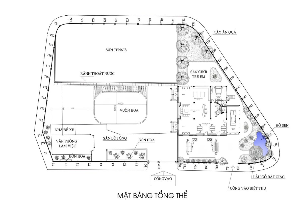 Một bản vẽ biệt thự cổ điển nhà vườn khoa học là chìa khóa tạo nên không gian sống tiện nghi và đẳng cấp (Ảnh: Sưu tầm)