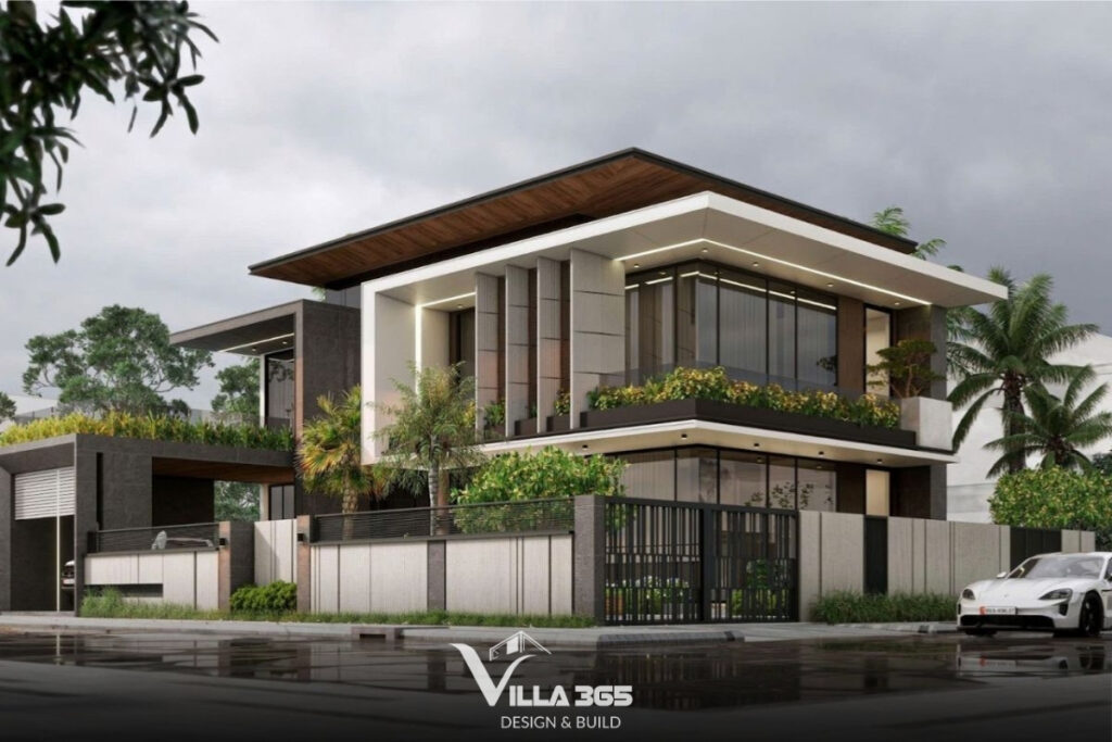 Biệt thự hiện đại 2 mặt tiền