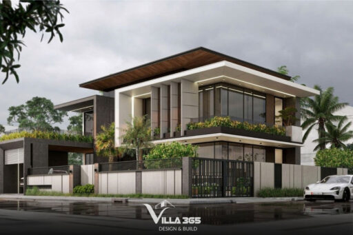 Biệt thự hiện đại 2 mặt tiền