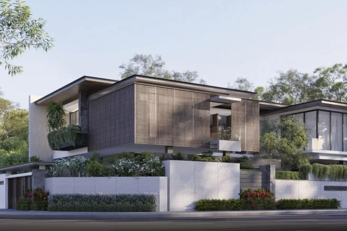 Thiết kế biệt thự 2 mặt tiền chịu tác động bởi vị trí, vật liệu và năng lực nhà thầu (Ảnh: Sưu tầm)