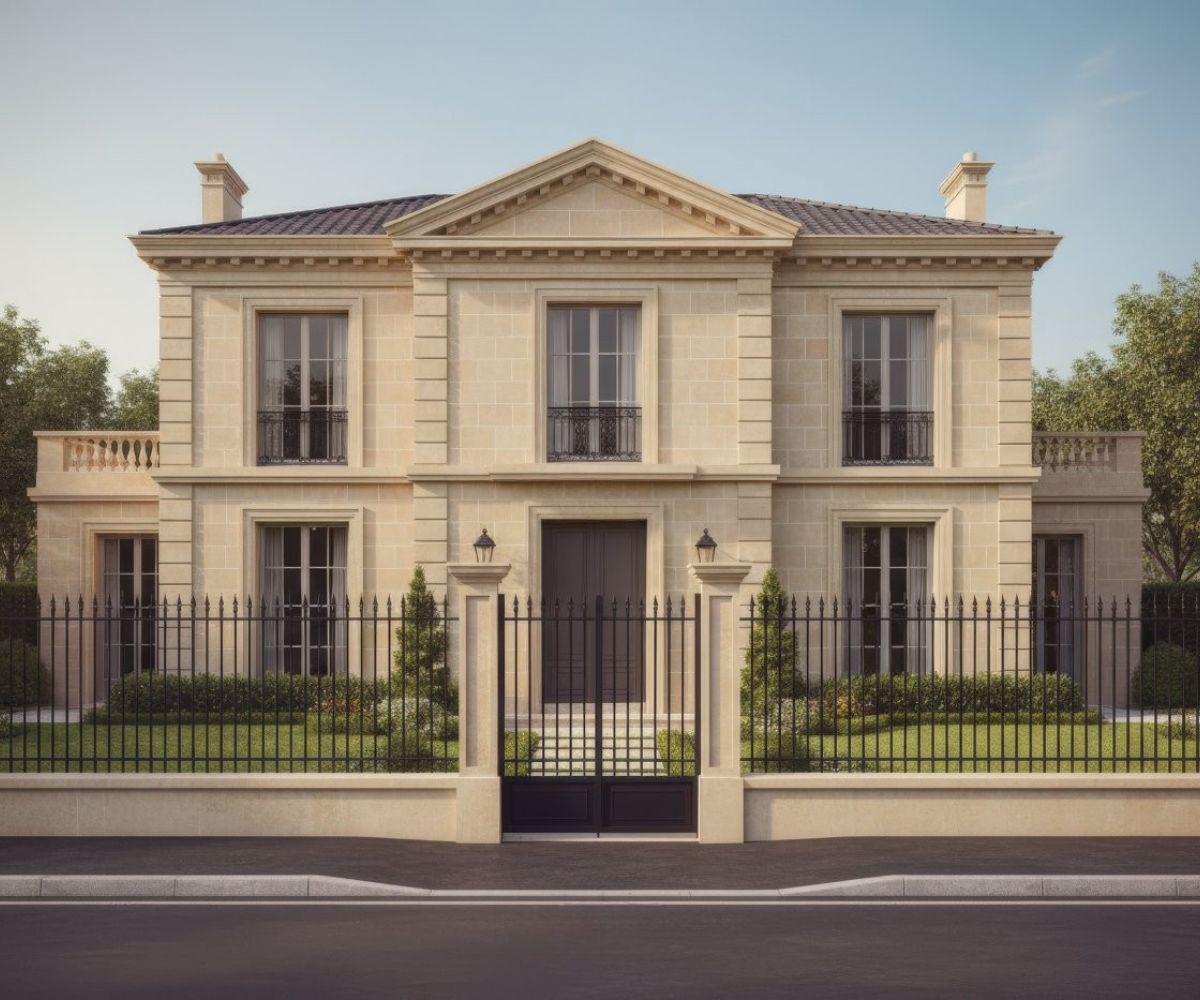 Biệt thự nhà vườn tân cổ điển mang vẻ đẹp quyền quý, uy nghi (Ảnh: Sưu tầm)