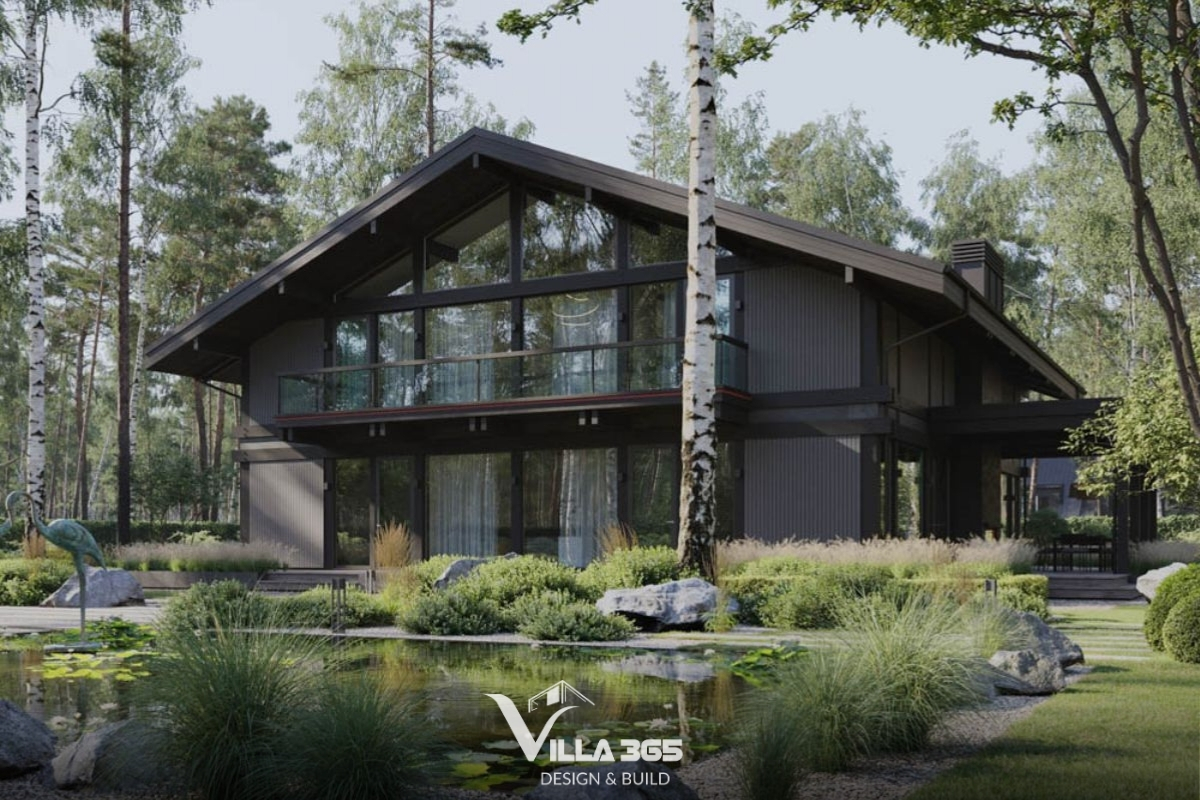 Nhà vườn mái Thái có không gian ấm cúng, gần gũi truyền thống 