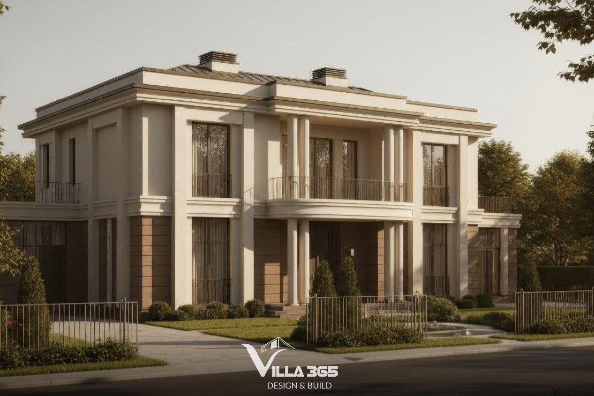 Biệt thự nhà vườn được thiết kế với tỷ lệ cân đối, giá trị thẩm mỹ bền vững 