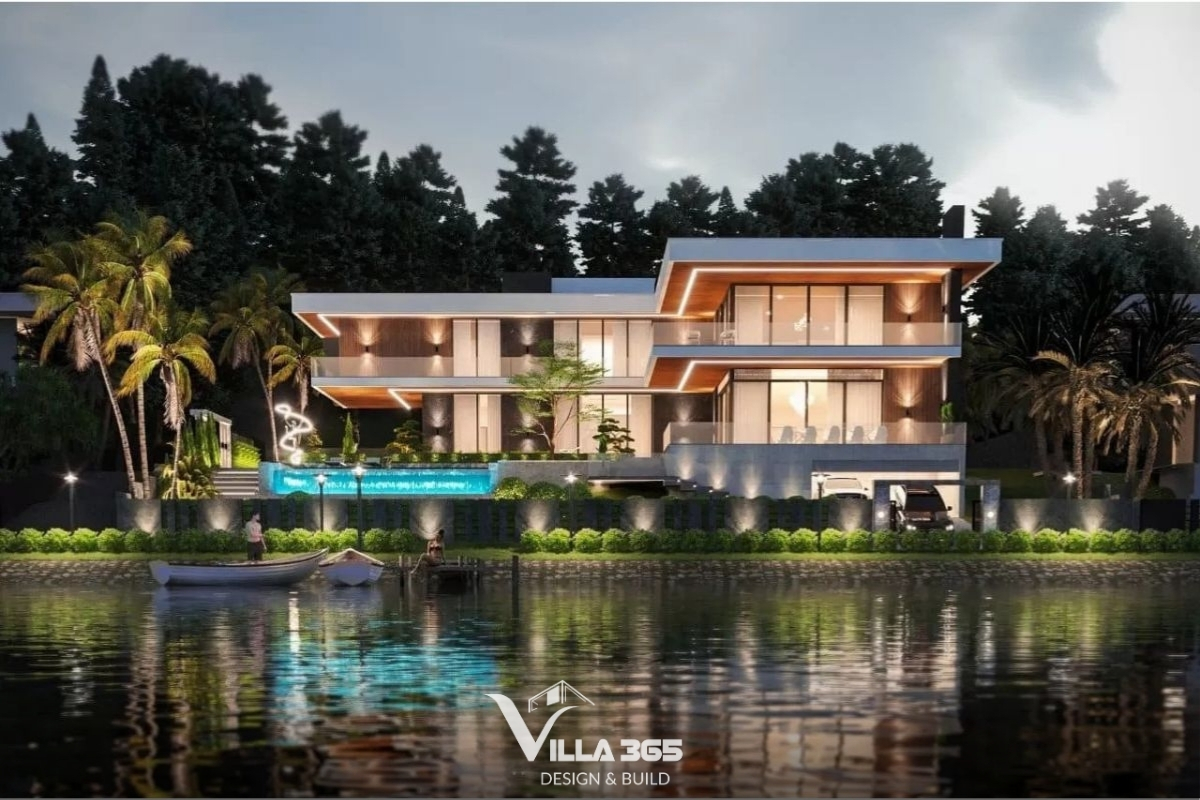 Mẫu nhà vườn có âm thanh nước chảy tạo trải nghiệm nghỉ dưỡng 