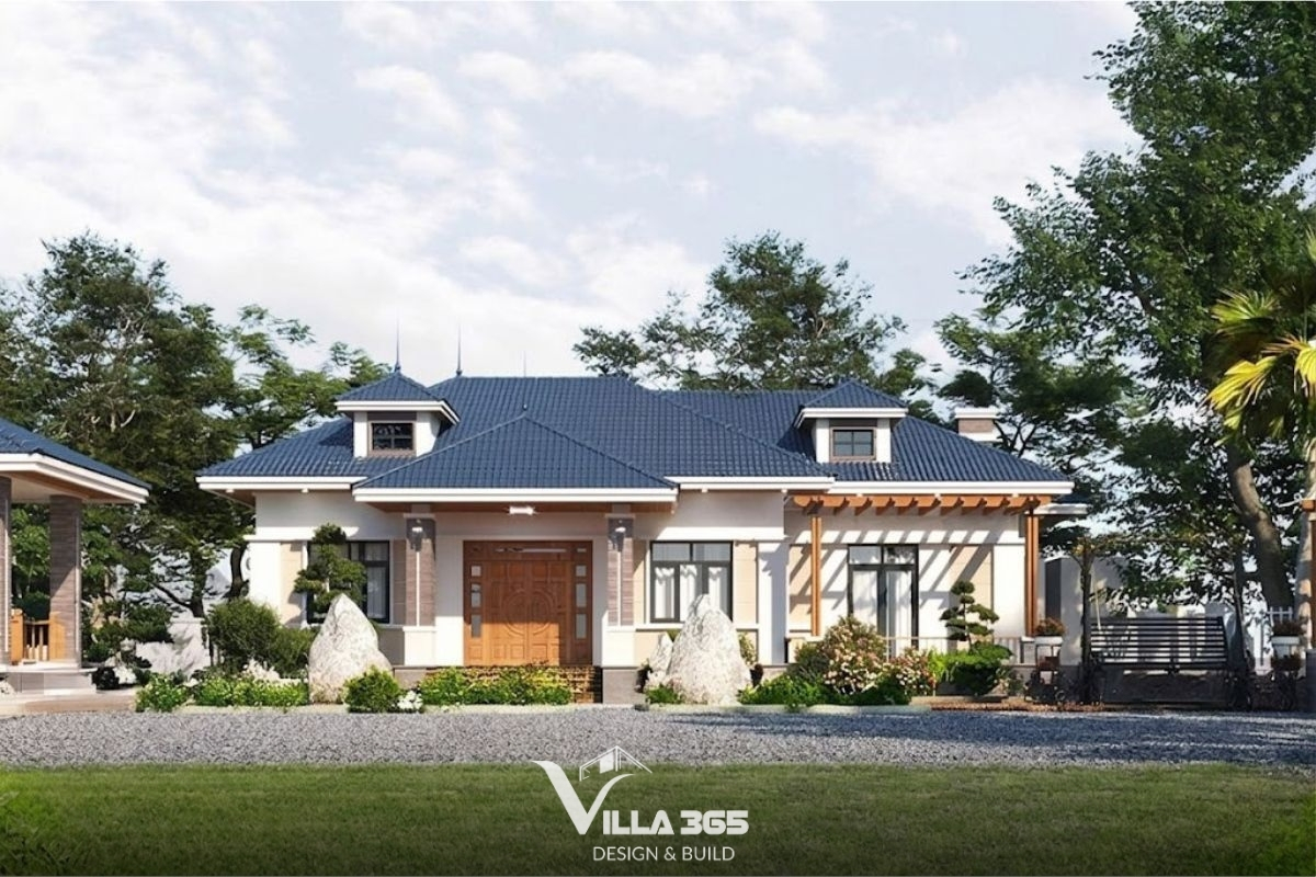 Mẫu biệt thự nhà vườn tân cổ điển