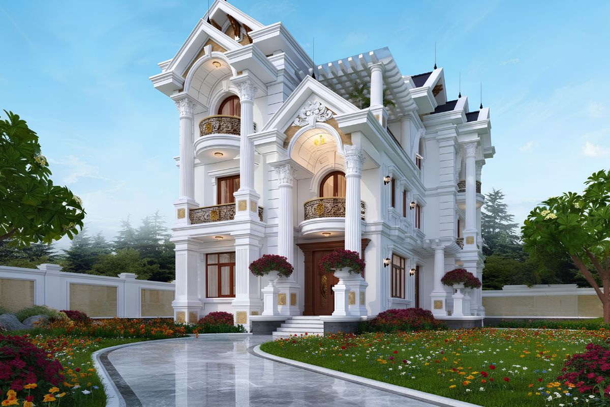 Biệt thự nhà vườn tân cổ điển cần tối ưu công năng để đảm bảo tiện nghi (Ảnh: Sưu tầm)