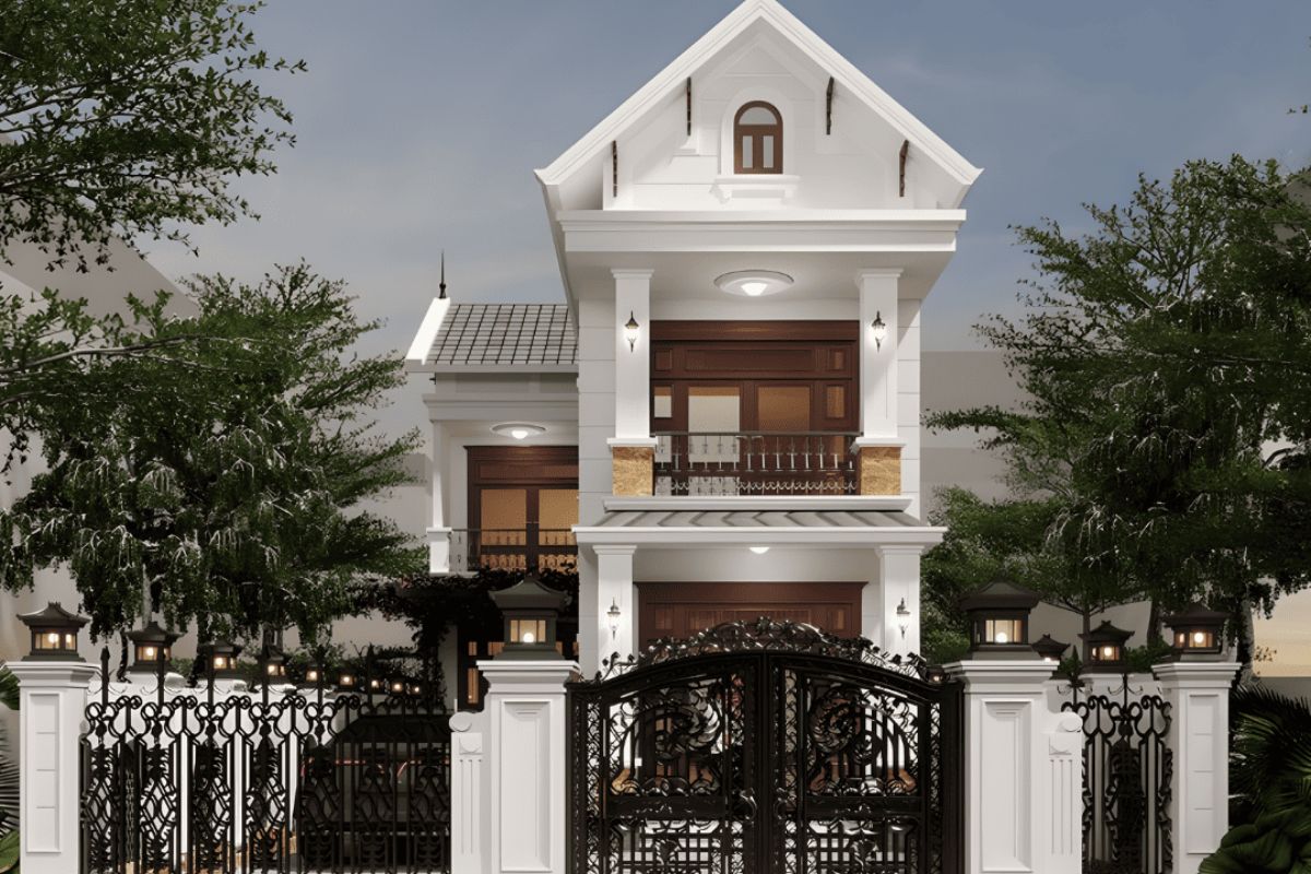 Tối ưu mái Thái đúng cách sẽ giúp thiết kế biệt thự 1 tỷ tiết kiệm chi phí hiệu quả (Ảnh: Sưu tầm)